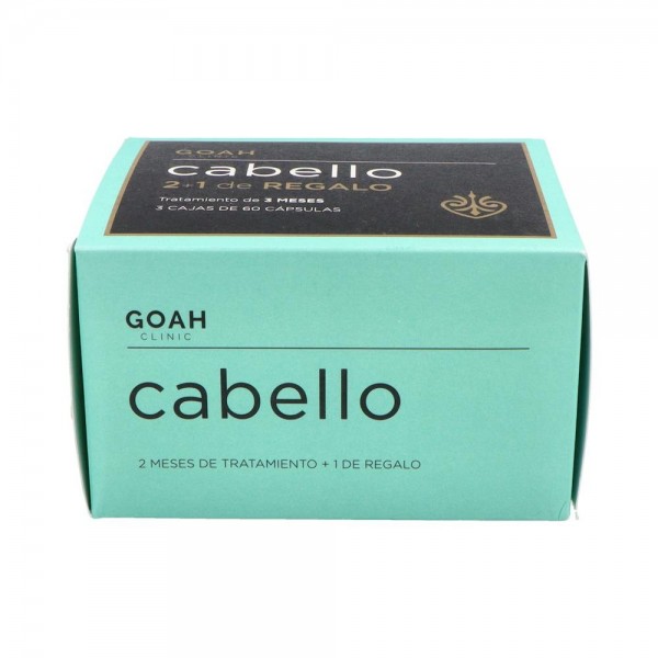 GOAH CLINIC PACK CABELLO (2+1) 180 CAP