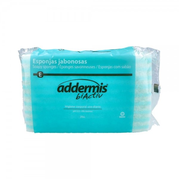 ADDERMIS BIACTIV ESPONJA JABONOSA 20 U