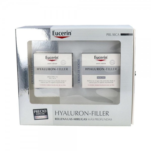EUCERIN PACK NAV HYALUR-FILLER P/SECA DIA 50ML+NOCHE 50ML