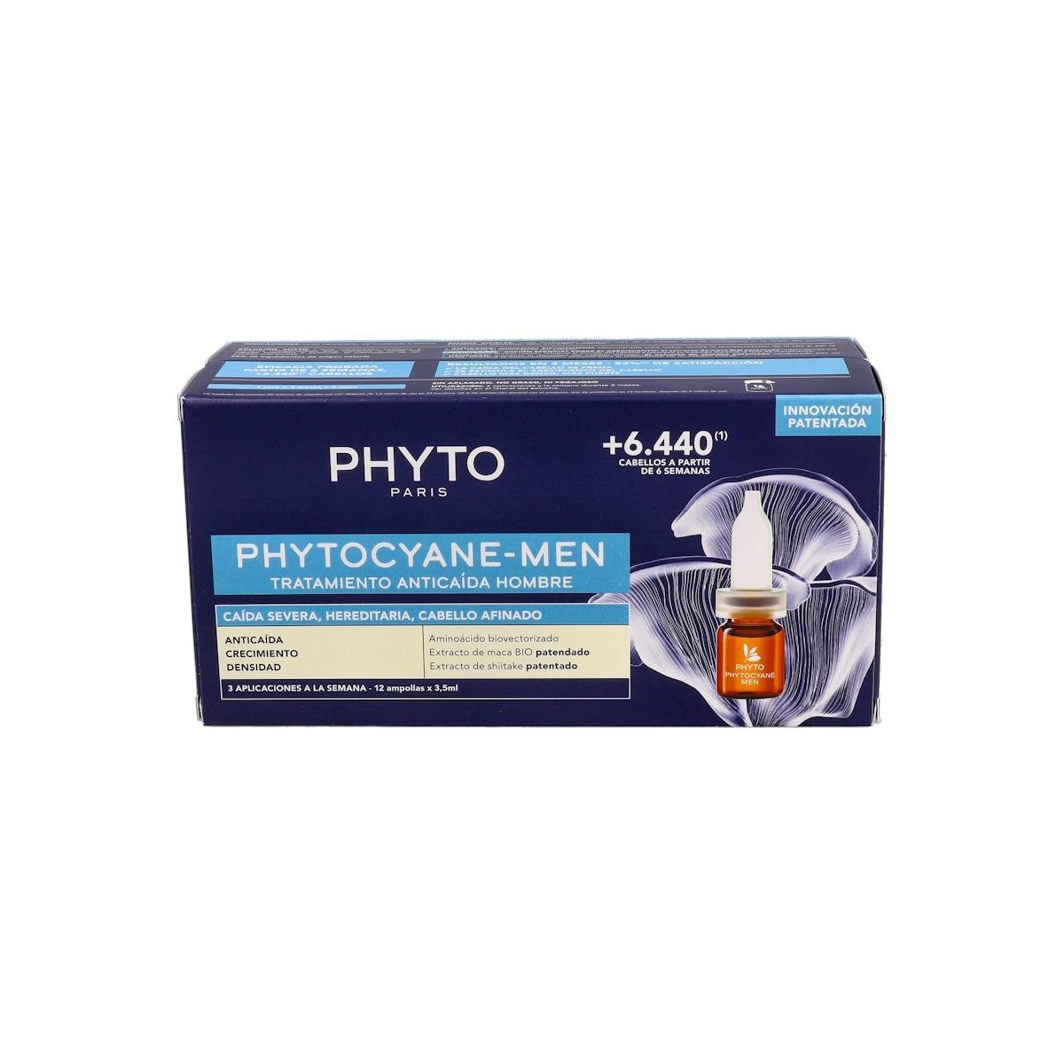 Phytocyane Men Progressive 12X3.5Ml