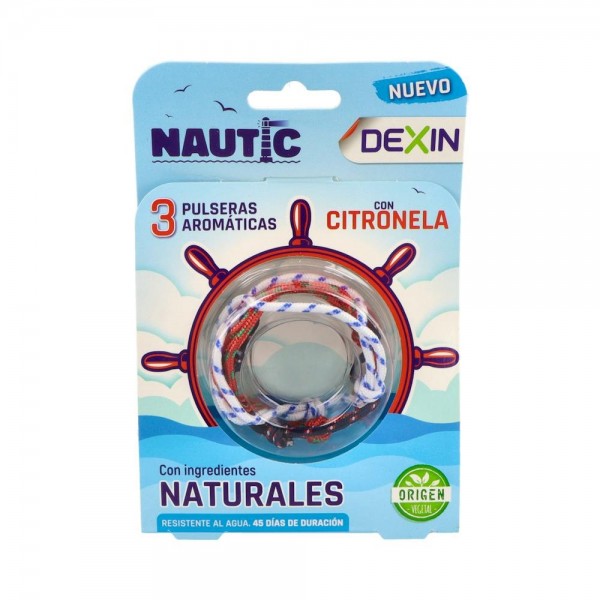 DEXIN PULSERA NAUTICA BLISTER 3 U