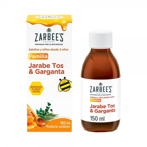 Zarbee's Jarabe Tos y Garganta, trata cualquier tipo de...
