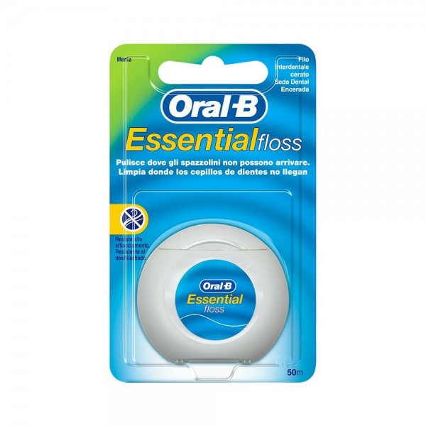Oral-B Essencial Floss Cera/Menta 50 Mt
