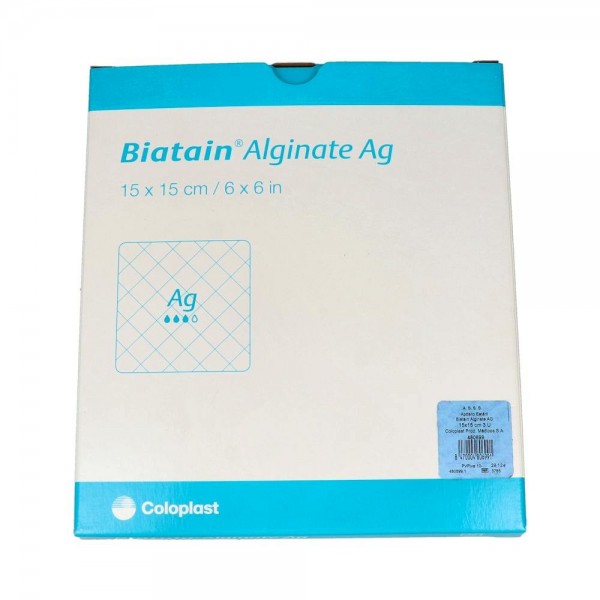 BIATAIN ALGINATE AG. 15X15 3A 3765