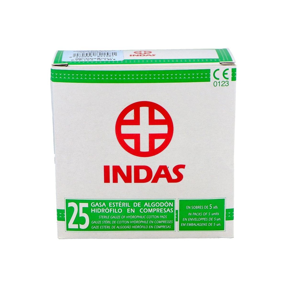 GASA EST INDAS ( S-5U ) 25 UNID