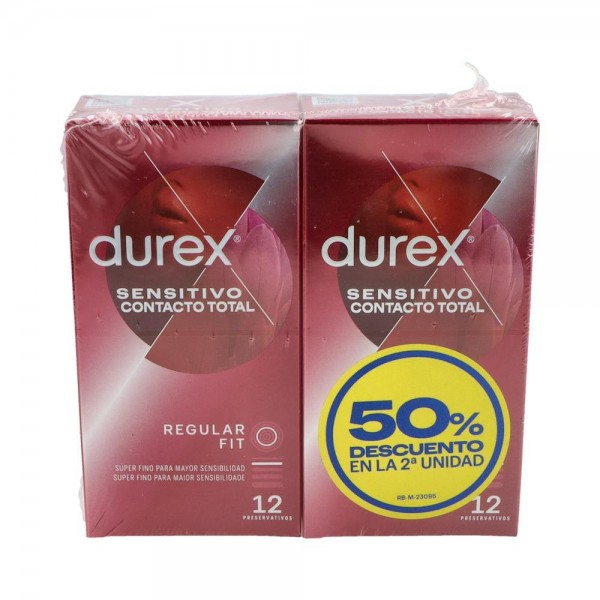 Profilactico Durex Duplo Se Cont Total 12 U