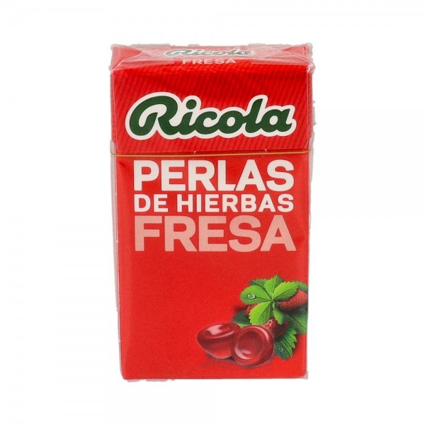 Ricola Perlas S/A Fresa 25 G