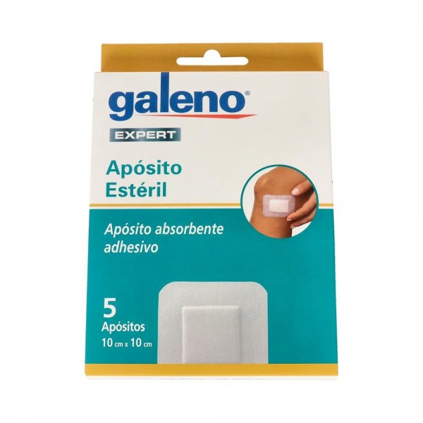 APOSITO GALENO ESTERIL 10X10CM 5 U