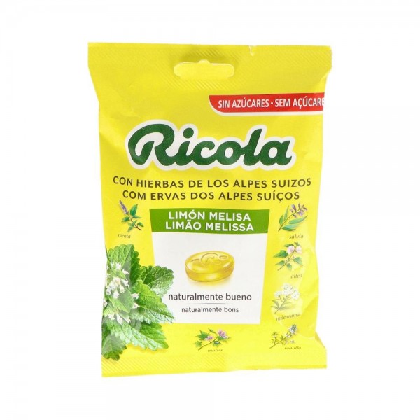 Ricola Caram Bolsa S/A Limon Melisa 70 G