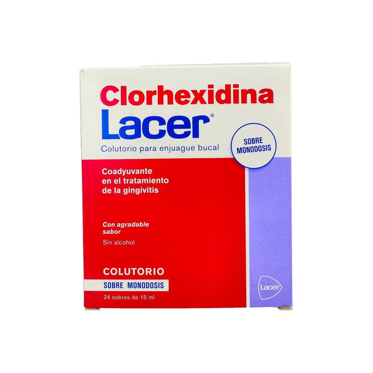 CLORHEXIDINA LACER COLUTORIO 24 MONODOSIS 15 ML