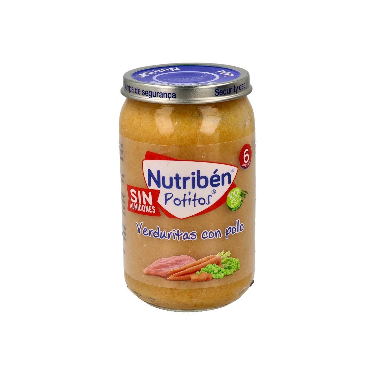 Nutriben Pollo Guisantes Y Zanahoria 235 G