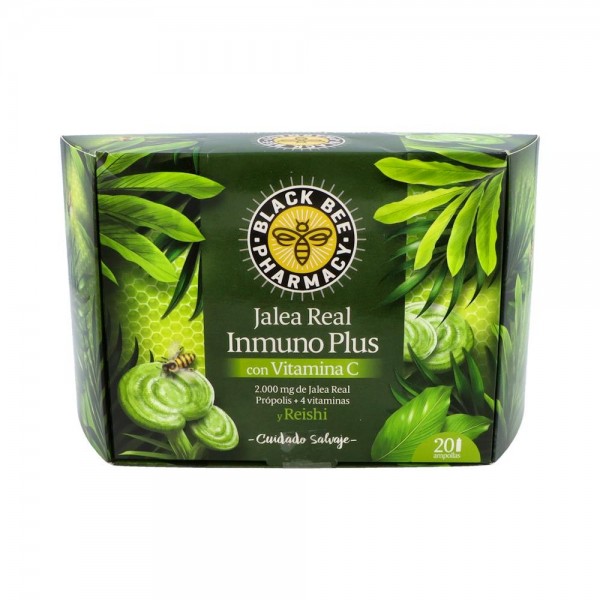 BLACK BEE INMUNO + REISI ESTUCHE 20 VIAL