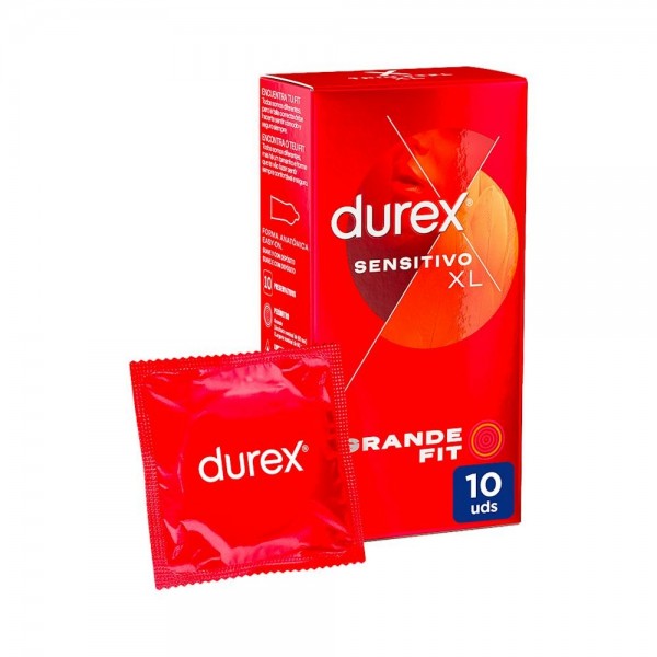 DUREX SENSITIVO XL 10 UD