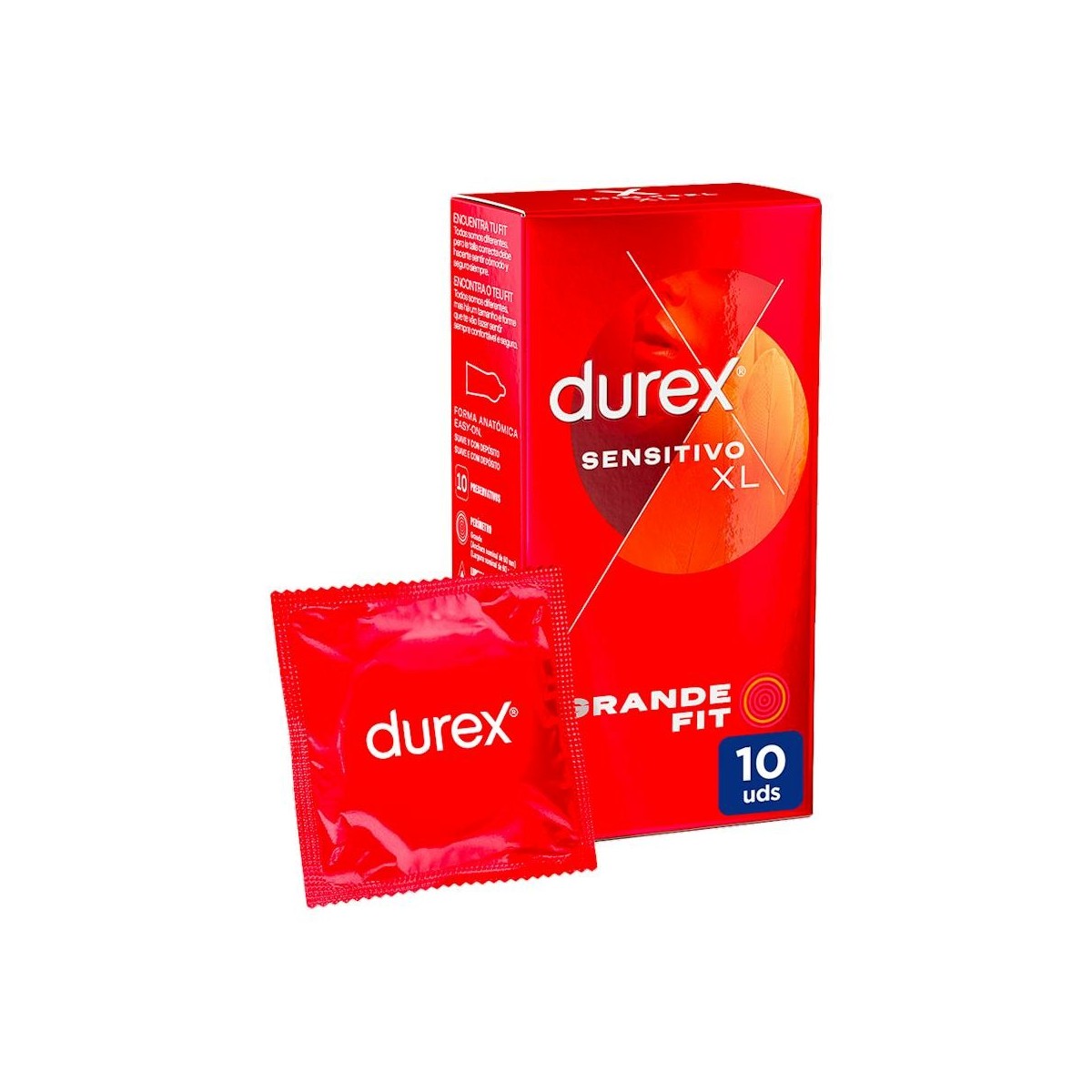 DUREX SENSITIVO XL 10 UD