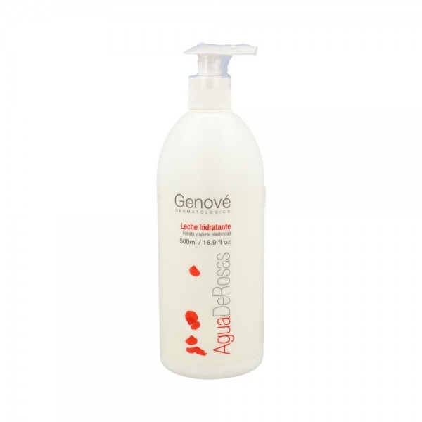 Leche Hidrat Agua Rosas Genove 500