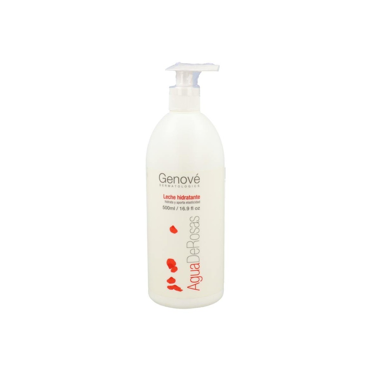 Leche Hidrat Agua Rosas Genove 500