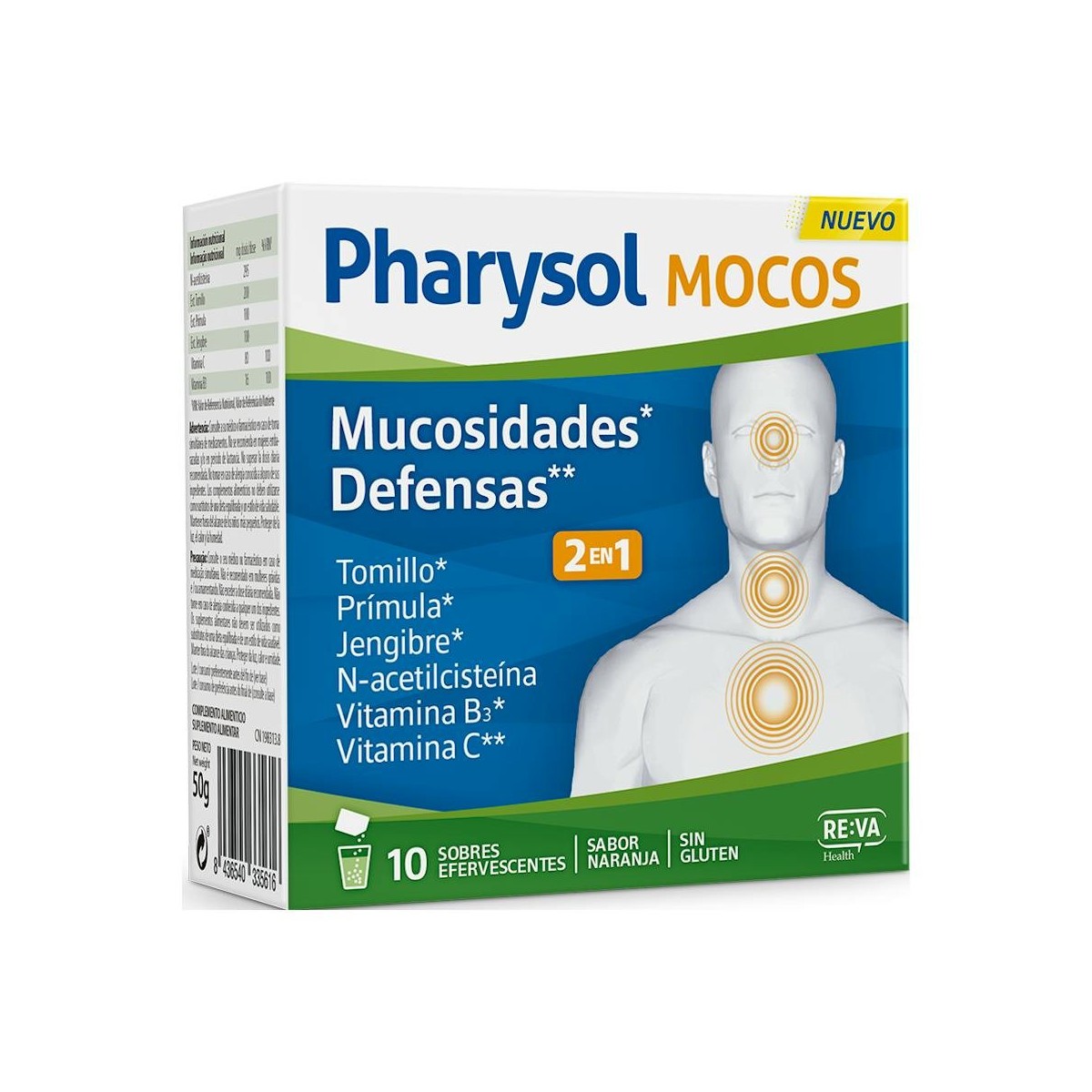 PHARYSOL Mocos 10 sbrs eferv