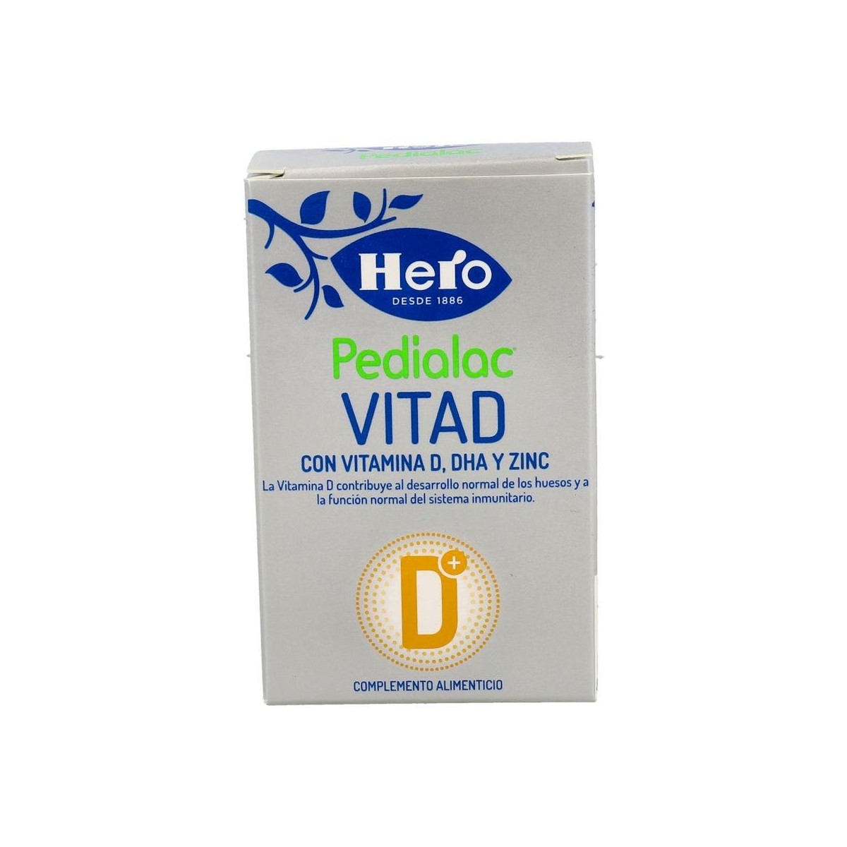 HERO PEDIALAC VIAL VIT D DHA Y ZINC HB 15 ML