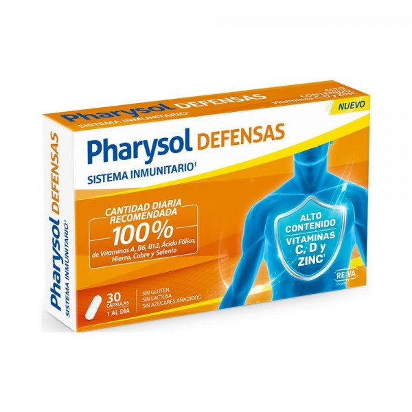 PHARYSOL Defensas 1 G 30 caps