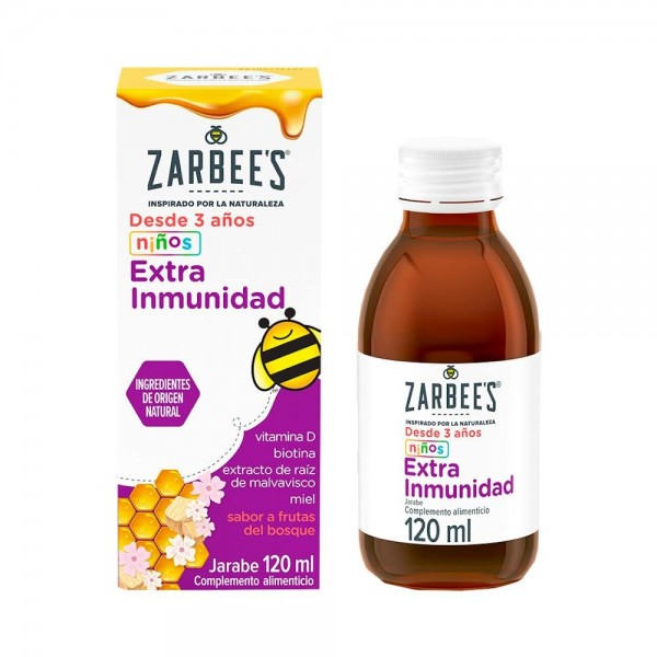 Zarbee's Jarabe inmunitario niños Extra Inmunidad (120...