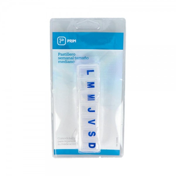 Pastillero Prim Semanal 1 Toma Mediano 67005
